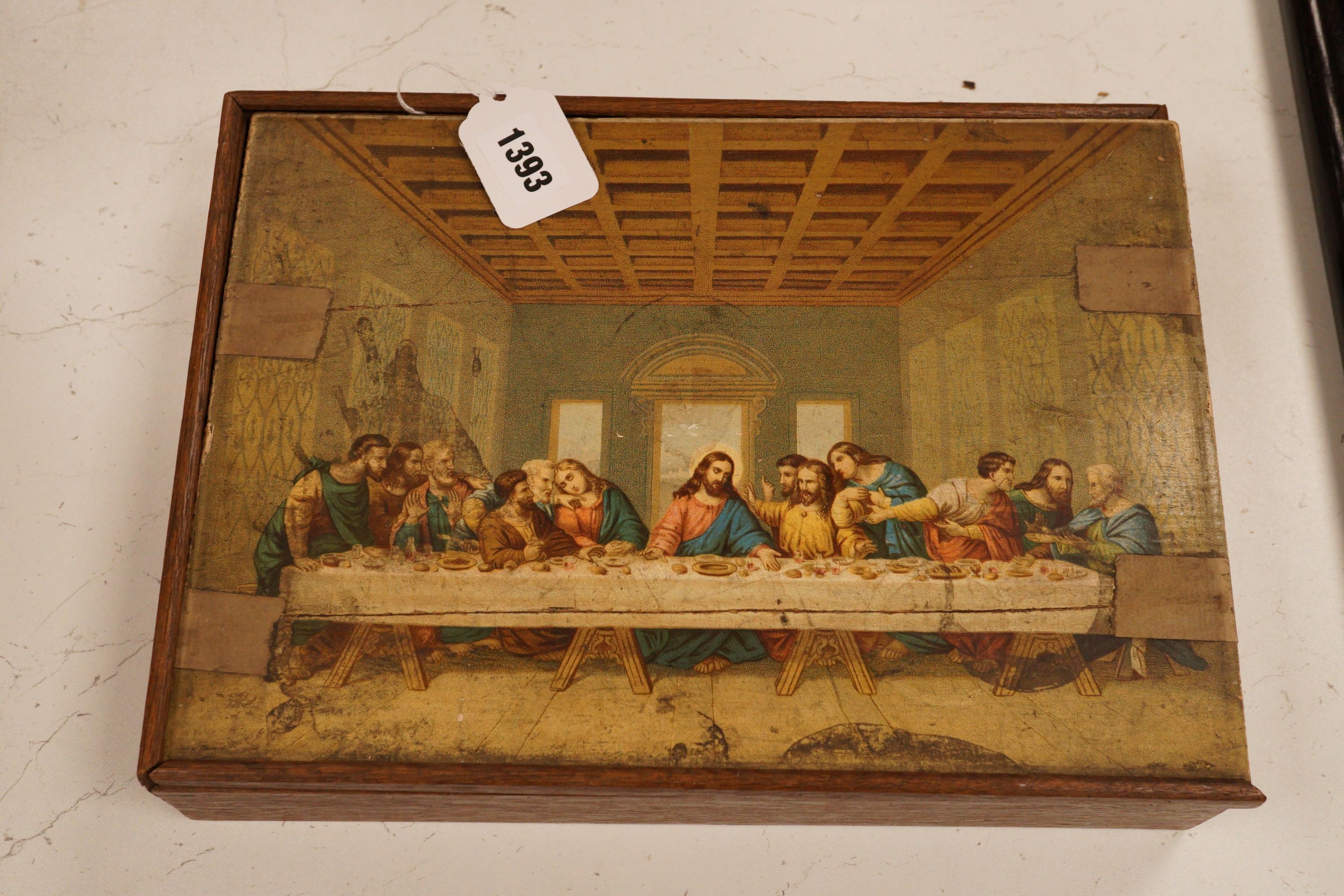 A Victorian chromolithographed cube puzzle